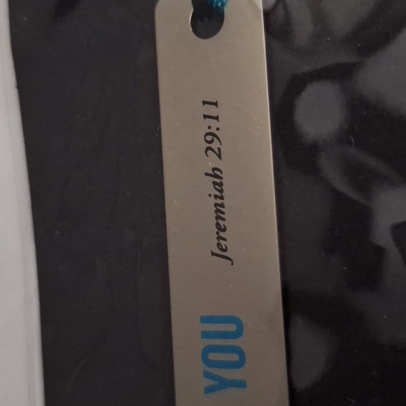✝️ Religious metal bookmark. Jeremiah 29:11. For I know the plans I have for you - Picture 6 of 8